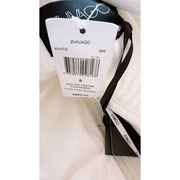 Zhivago IT’S NO GAME Midi DRESS white US8 - Picture 8 of 11